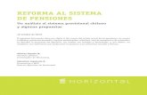 REFORMA AL SISTEMA DE PENSIONES - horizontalchile.cl · a las rentas vitalicias (2004) 5 y la reforma de pensiones del primer gobierno de Bachelet (2008). Este último, creó el Sistema