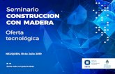 CONSTRUCCION CON MADERA - neuquen.gov.ar...diseñoadoptados en el Reglamento Argentino de Estructuras de Madera CIRSOC 601| (2016). Se focaliza exclusivamente en construcciones de