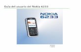 Guía del usuario del Nokia 6233nds1.webapps.microsoft.com/phones/files/guides/Nokia... · 2016-07-21 · La disponibilidad de productos concretos puede variar de una re gión a otra.