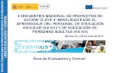 Presentación de PowerPoint - Servicio Español para la ......DE CONTROL Legislación Reglamento UE No 1288/2013 del Parlamento Europeo y del Consejo de 11 de diciembre de 2013 por