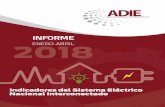 INFORME - adie.org.do · informe enero - abril 2018 adie 2.8. energÍa (gwh) generada mensualmente por todas las centrales de generaciÓn interconectadas al sistema elÉctrico nacional