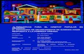 ALTERNATIVAS PARA EL HÁBITAT POPULAR EN MENDOZA: EL ... · el programa de mejoramiento de barrios como respuesta a la pobreza urbana directora co directora equipo de investigaciÓn