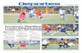Barrabases, Magallanes y Carlos Dittborn son los campeones ... · futbolito se iniciará el 2 de septiembre El torneo Apertura, resultó todo un éxito tanto en lo deportivo como
