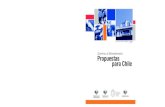 Propuestas para Chile · 138 Camino al Bicentenario Propuestas para Chile Para llevar adelante la discusión, se ha diseñado un esquema organiza-cional y su respectivo texto explicativo,
