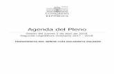 Agenda del Pleno...Agenda del Pleno 5 de abril de 2018 CONGRESO DE LA REPÚBLICA | Área de Relatoría y Agenda 3 I. DICTÁMENES ECONOMÍA – DESCENTRALIZACIÓN 1. Proyecto de Ley