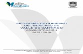 PROGRAMA DE GOBIERNO DEL MUNICIPIO DE VALLE DE …valledesantiago.gob.mx/implan/ProgramadeGobiernoVersiónComplet… · de Santiago, sea de calidad, permita el crecimiento y desarrollo
