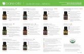 Descubre más formas de usar los Bare Oils GUÍA DE USO ...yorhealth.com/downloads/oils/EO-Usage_Guide_ES.pdf · ayudar a refrescar el mal aliento. Certificados Orgánicos por la
