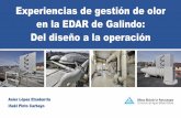 Experiencias de gestión de olor en la EDAR de Galindo: Del diseño …besos-tordera.cat/blog/wp-content/uploads/2018/10/2-Asi... · 2019-11-15 · Experiencias de gestión de olor