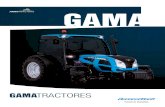 GAMATRACTORES · PDF file empresa y sus clientes. En 1982, Landini lanza sus primeros tractores fruteros. En 1986, la gama Landini de tractores especializados se amplía con la introducción