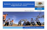 Boletín mensual de estadísticas migratorias 200 · 2020-03-04 · Elodia Gutiérrez Estrada, ... Eliana Rosalia Romero Gutiérrez . PRESENTACIÓN El Instituto Nacional de Migración