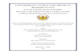 UNIVERSIDAD CATÓLICA DE TRUJILLO BENEDICTO XVI · 2019-06-07 · universidad catÓlica de trujillo benedicto xvi facultad de humanidades escuela de ciencias de la educaciÓn carrera