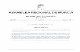 ASAMBLEA REGIONAL DE MURCIAhermes.asambleamurcia.es/documentos/pdfs/ds/DS_05/PLENO/011… · Residuales 2001-2006 para la construcción de plantas de compostaje de lodos de las depuradoras