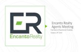 Encanto Realty Agents Meeting - juancollazo.netjuancollazo.net/wp-content/uploads/2020/03/Encanto-Realty-Meeting-1.pdfIntegridad - Nuestro proceder comercial y personal es honesto,