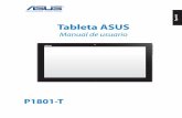 Tableta ASUSdlcdnet.asus.com/pub/ASUS/DigitalHome/DAV/P1801/s... · Su Tableta ASUS tiene integrados altavoces de alta calidad. Pedestal de la tableta Extraiga y ajuste el pedestal