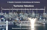 Presentación de PowerPoint - CCO · EMBARCADERO TURISTICO BAHIA SOLANO - CHOCO Proyecto construido y en operación. ... económicas y la competitividad del destino. ESLORA MÁXIMA