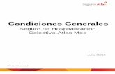 Condiciones Generales - Seguros Atlas · Página 7 de 30. 34. RED. Lista de hospitales del Consorcio Mexicano de Hospitales, y con los médicos, profesionistas independientes, con