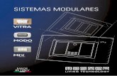 SISTEMAS MODULARES - Master Divisione Elettrica · 2019-08-28 · SISTEMAS MODULARES. Fundada en 1982, Master Srl Divisione Elettrica es una empresa bien establecida, ... dos divisiones