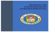 MANUAL DE CONTABILIDAD GUBERNAMENTAL · 2018-07-03 · Contabilidad Gubernamental, las autoridades en materia de contabilidad gubernamental en los poderes ejecutivos federal, locales