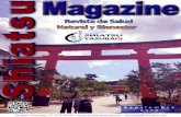 shiatsu magazine septiembre 2014 · 2020-03-20 · Shiatsu, Sotai, Medicina Tradicional China, Kinesio Taping, Ceremonia del té y Actividades Culturales De acuerdo con nuestro programa