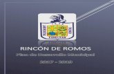 Rincón de Romos - Aguascalientes · 2017-10-30 · De acuerdo a lo establecido en el al artículo 18 de la ley orgánica municipal para el Estado de Aguascalientes, el tiempo para