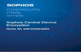 Sophos Central Device Encryption · 2. Seleccione Cambiar del menú contextual. Se abrirá el asistente de configuración Sophos SafeGuard Client Setup. 3. Desinstale el componente