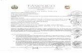 municipio de tancoco · 2017-05-04 · econÓwca el dia 04 de septiembre del 2015 y el acto donde "el h. tamiento" emite el falco de adjudicaciÓn el dia 07 de septiembre del 2015,