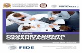 SEMINARIO VIRTUAL COMPORTAMIENTO ORGANIZACIONAL...COMPORTAMIENTO ORGANIZACIONAL SEMINARIO VIRTUAL PROMUEVE: FORMACIÓN INTEGRAL Y DESARROLLO EMPRESARIAL - FIDE Av. Arequipa 2383 -