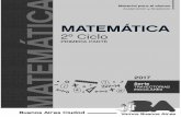TRAYECTORIAS 1 PDF PARA WEB - progresionescaba.bue.edu.ar · A Aceleración y Nivelación d Material para el alumno PRIMERA PARTE 2º Ciclo MAATEMTEMÁÁTICTICA 2017 Buenos Aires