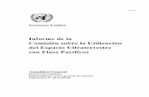 Informe de la Comisión sobre la Utilización del Espacio ... · Doetsch (Canadá). Obró en poder de la Comisión el informe de la Subcomisión (A/AC.105/804). 3. La Subcomisión