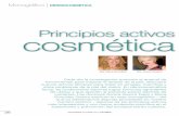 Principios activos fundamentales cosmética facial · agentes antiedad en virtud de los buenos resultados experimentales. En este grupo se encuadran el retinil-palmitato, retinil-acetato