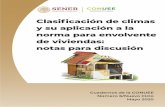 Clasiﬁcación de climas y su aplicación a la norma para ...€¦ · I. INTRODUCCIÓN En noviembre de 2018 ... El consumo de energía eléctrica para confort térmico en México