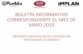 Presentación de PowerPoint - Pueblagobiernoabierto.pueblacapital.gob.mx/transparencia_file/Gobierno... · El Consejo de Participación Ciudadana de la Juventud, en conjunto con el