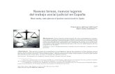 Nuevas tareas, nuevos lugares del trabajo social judicial en ......Nuevas tareas, nuevos lugares del trabajo social judicial en España New tasks, new places of justice social work