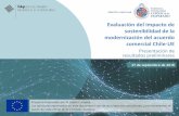 Evaluación de sostenibilidad de la modernización del ...trade-sia-chile.eu/images/SIA_Workshop_slides.pdfAlcance de ratificación de otros convenciones y tratados internacionales
