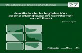 Análisis de la legislación sobre planificación territorial ...zeeot.regioncajamarca.gob.pe/.../default/files/AnalisisPlanTerritorial.… · 4.1 Ley Orgánica de Aprovechamiento
