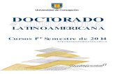 DOCTORADO EN LITERATURA LATINOAMERICANA · Novela colombiana del sicariato. Profesor: Dr. Juan Cid. Horario: Lunes, 17:00 – 20:00 horas, Sala Luis Muñoz. Créditos: 3. Descripción: