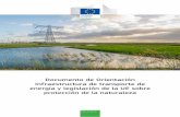 Documento de Orientación Infraestructura de transporte de ...ec.europa.eu/environment/nature/natura2000/management/pdf/guida… · Unión Europea requerirá la autorización de sus