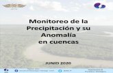 Monitoreo de la Precipitación y su Anomalía en cuencas · Cuenca del río de la Plata Trimestre Marzo-Abril-Mayo 2020 El trimestre abril mayo y junio de 2020 registró lluvias en