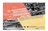 VI CONGRESO TICCIH-ESPAA · 2017-04-26 · vi congreso para la conservaciÓn del patrimonio industrial y de la obra pÚblica en espaÑa el patrimonio industrial en el contexto histÓrico