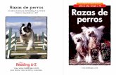Un libro de lectura de Reading A–Z, Nivel S Número de ...cas.edu.gt/.../Sugerencias_de_Lectura/Books/grade3/... · El perdiguero de Labrador, o lab, es un perro de muestra popular