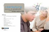 CURSO: ciberbullying€¦ · las Redes Sociales en particular. ... Al término del curso las personas asistentes serán capaces tanto de promover medidas preventivas contra el ciberbullying