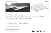 ROTEX Solaris - Llar Ciutat · FA ROTEX Solaris FDM - 02/2012 7 2 Descripción del producto2.1 Montaje y componentes de la instalación Solaris (sistema sin presión) 1 Conducto de
