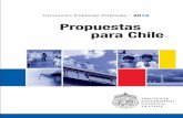 Propuestas para Chile · y medios de comunicación: el de cómo informar correctamente a la ciudada - ... vez, promueve mayor abstención en los procesos eleccionarios. Una política