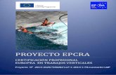 PROYECTO EPCRA · Proyecto Nº 2013-4329/539262-LLP-1-2013-1-FR–Leonardo-LMP . PROGRAMA . DE . FORMACIÓN . DE . ... 2. PRESENTACIÓN DEL PROYECTO Técnico en Trabajos Verticales,