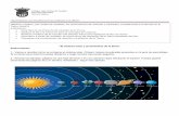 “El sistema solar y movimientos de la tierra · Ciencias Naturales Tercero básico. ... Vamos a recordar cómo se compone el sistema solar. Primero colorea los planetas presentes
