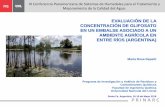 Presentación de PowerPoint - FIQ - UNL · 2016-05-26 · III Conferencia Panamericana de Sistemas de Humedales para el Tratamiento y Mejoramiento de la Calidad del Agua. 26,4 26,725,8