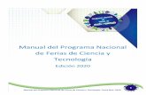 Manual del Programa Nacional de Ferias de Ciencia y Tecnología · ©Ministerio de Ciencia, Tecnología y Telecomunicaciones (Micitt) San José, Costa Rica Apartado Postal: 5589.1000