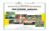 BORRADOR Informe FHIA-Canada de abril, 2013 a marzo, 2014 revfhia-hn.org/dowloads/cacao_pdfs/Informe_proyecto... · 1 RESUMEN El proyecto de “Promoción de Sistemas Agroforestales