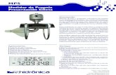 MPS - Agua y Aire Sistemas · MPS Medidor de Propela Presentación Silleta Agua y aire sistemas Cel. (753)1572978 ventas1@aguayaire.com . TABLA DE ESPECIFICACIONES Diámetro (plg)