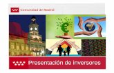 Comunidad de Madrid · 2020-01-14 · C. de Madrid España Datos ajustados de estacionalidad y efecto calendario Tasas de variación intertrimestral Fuente: CRTR (IECM)y CNTR (INE)